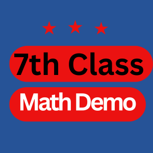 Class 7 Math Demos